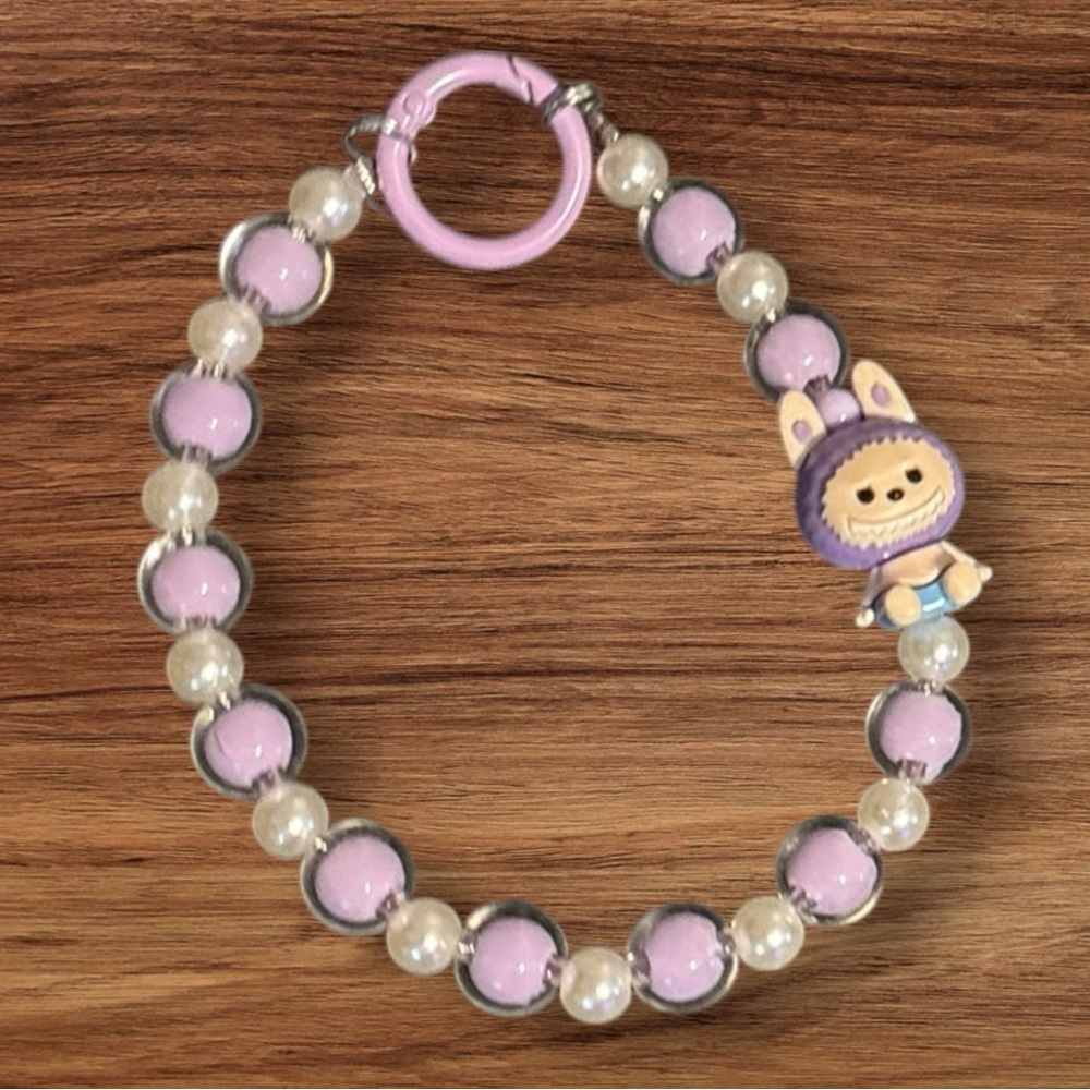 New Mini Monster Labubu Keychain, Phone Chain, Bag Chain.